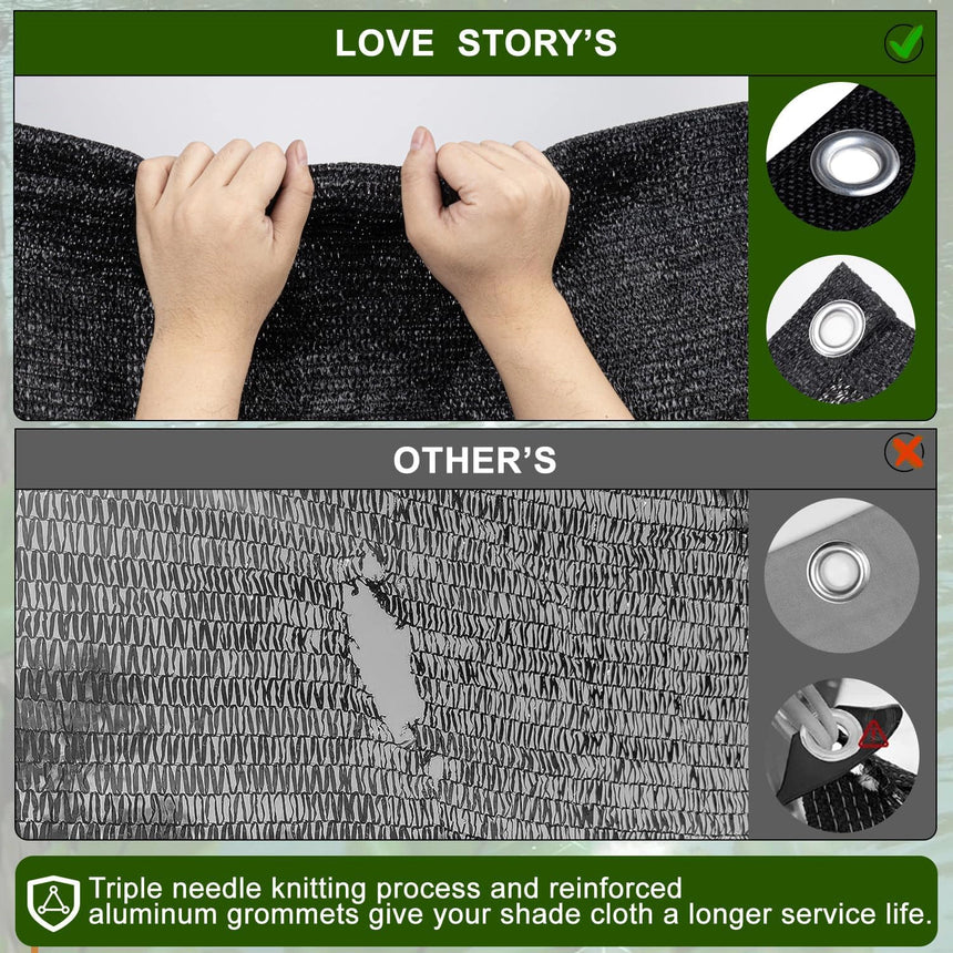 90% Blockage Shade Cloth
