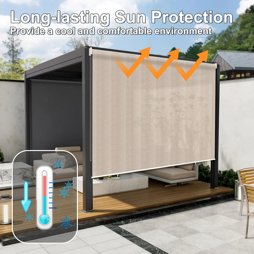High Density Corded Roller Shade