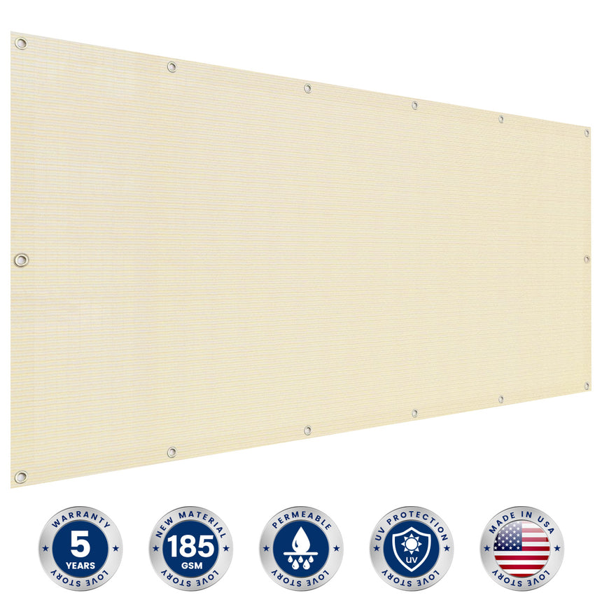 High Density Balcony Privacy Screen Fence