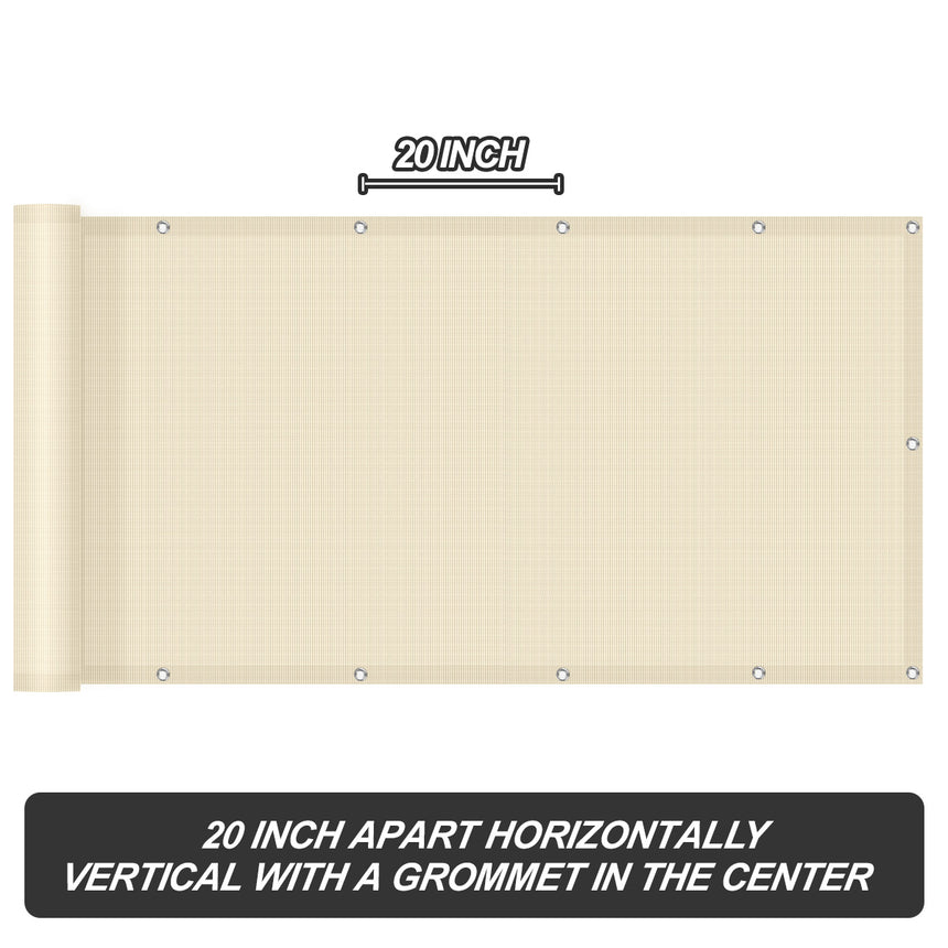 High Density Balcony Privacy Screen Fence