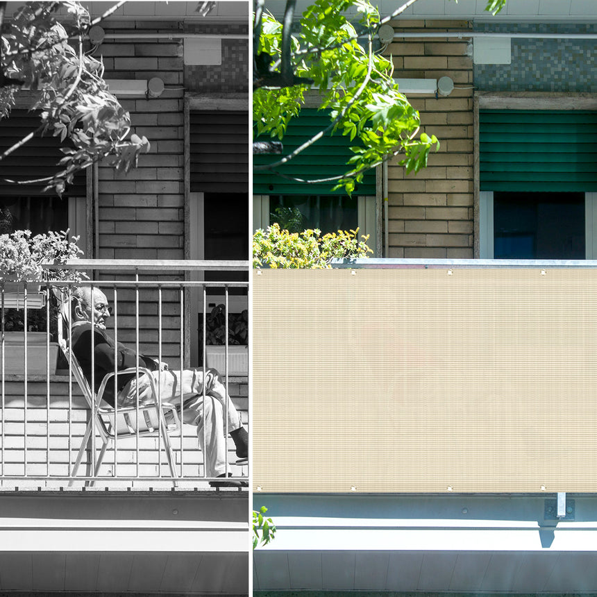 High Density Balcony Privacy Screen Fence