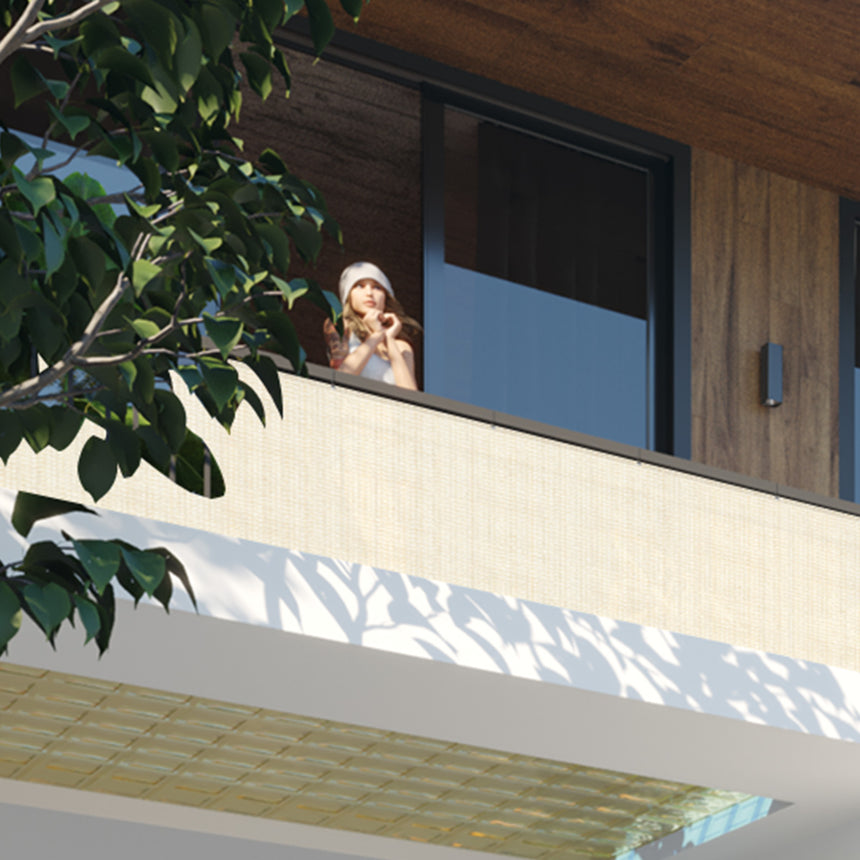 High Density Balcony Privacy Screen Fence