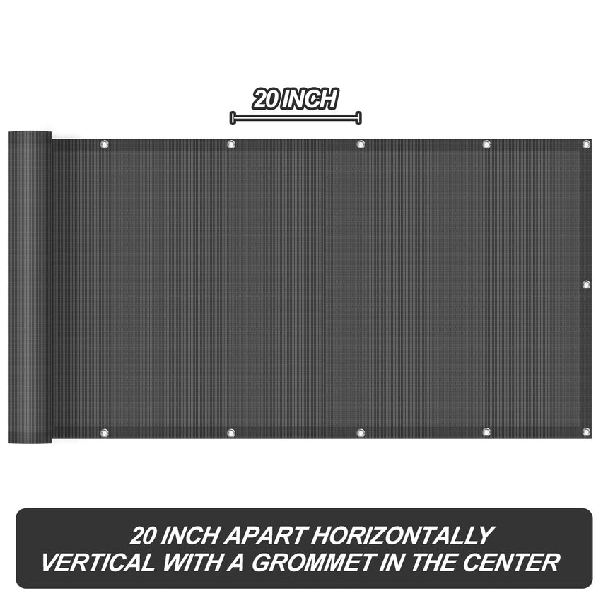 High Density Balcony Privacy Screen Fence