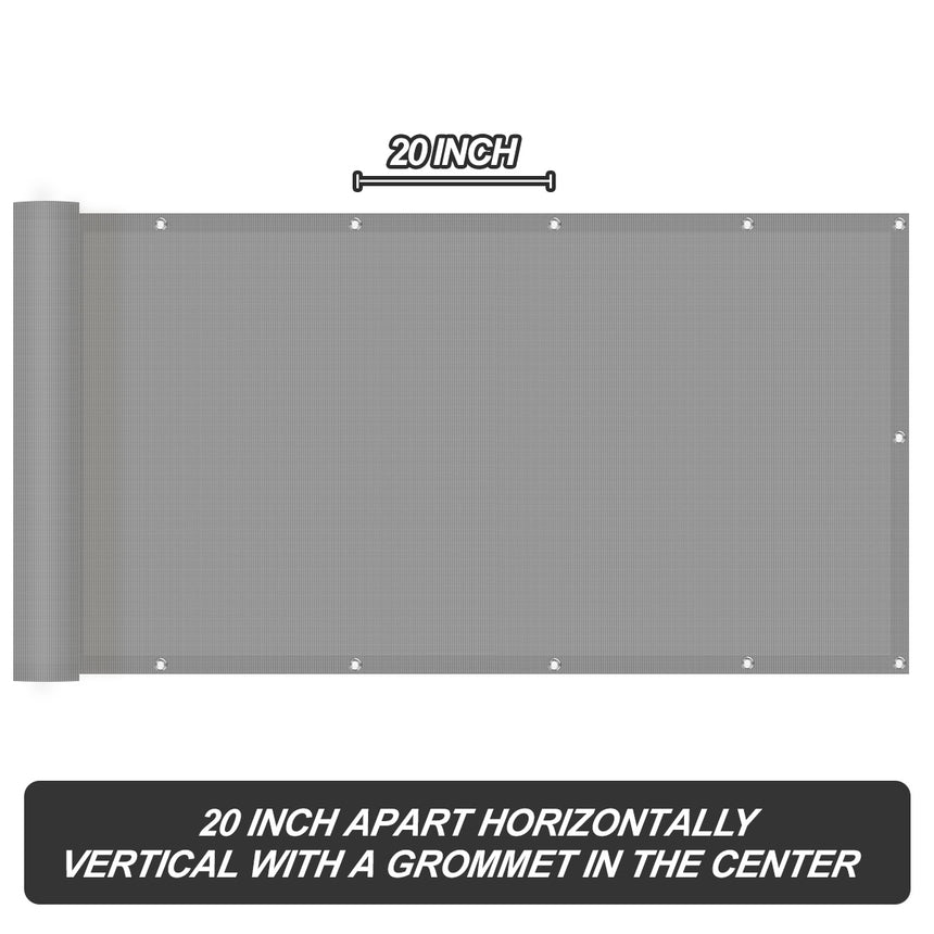 High Density Balcony Privacy Screen Fence