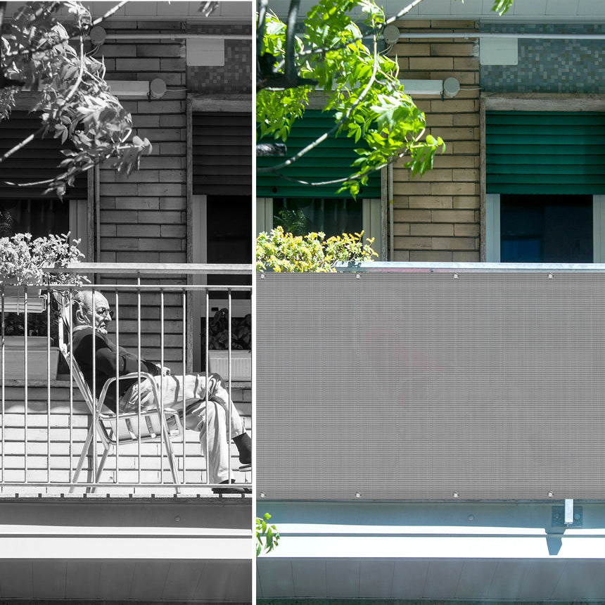 High Density Balcony Privacy Screen Fence