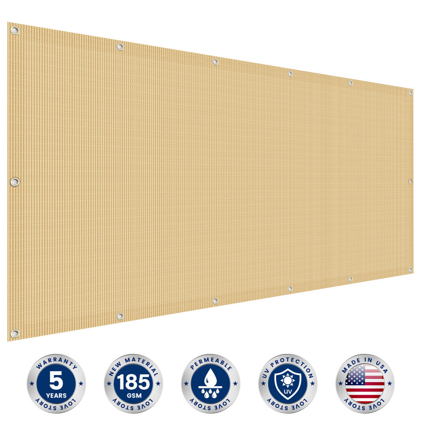 High Density Balcony Privacy Screen Fence