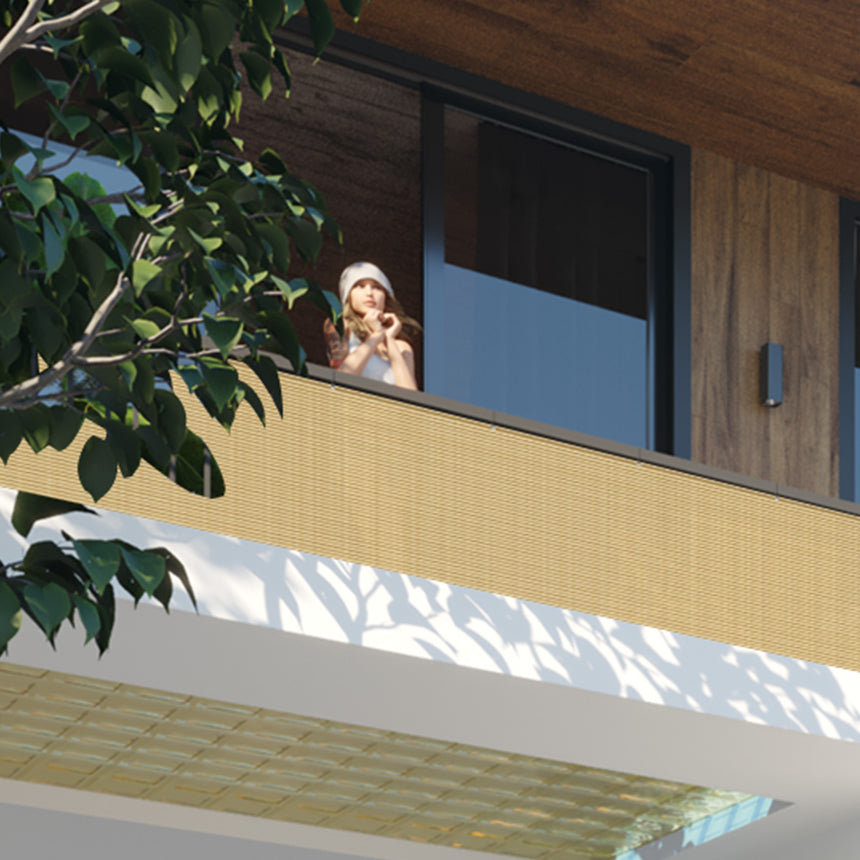 High Density Balcony Privacy Screen Fence