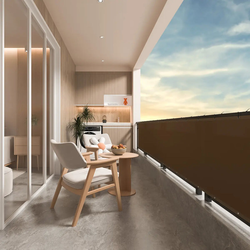 High Density Balcony Privacy Screen Fence