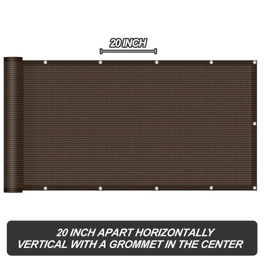 High Density Balcony Privacy Screen Fence