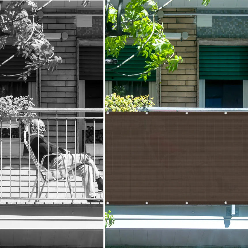 High Density Balcony Privacy Screen Fence