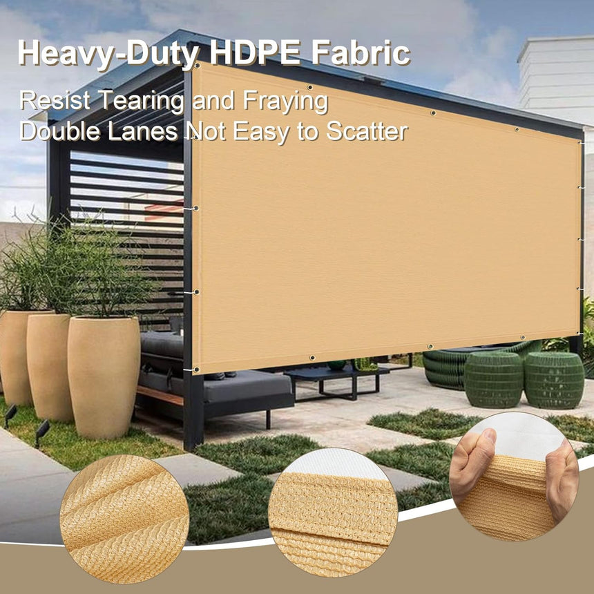 HDPE Heavy Duty Sun Shade Cloth