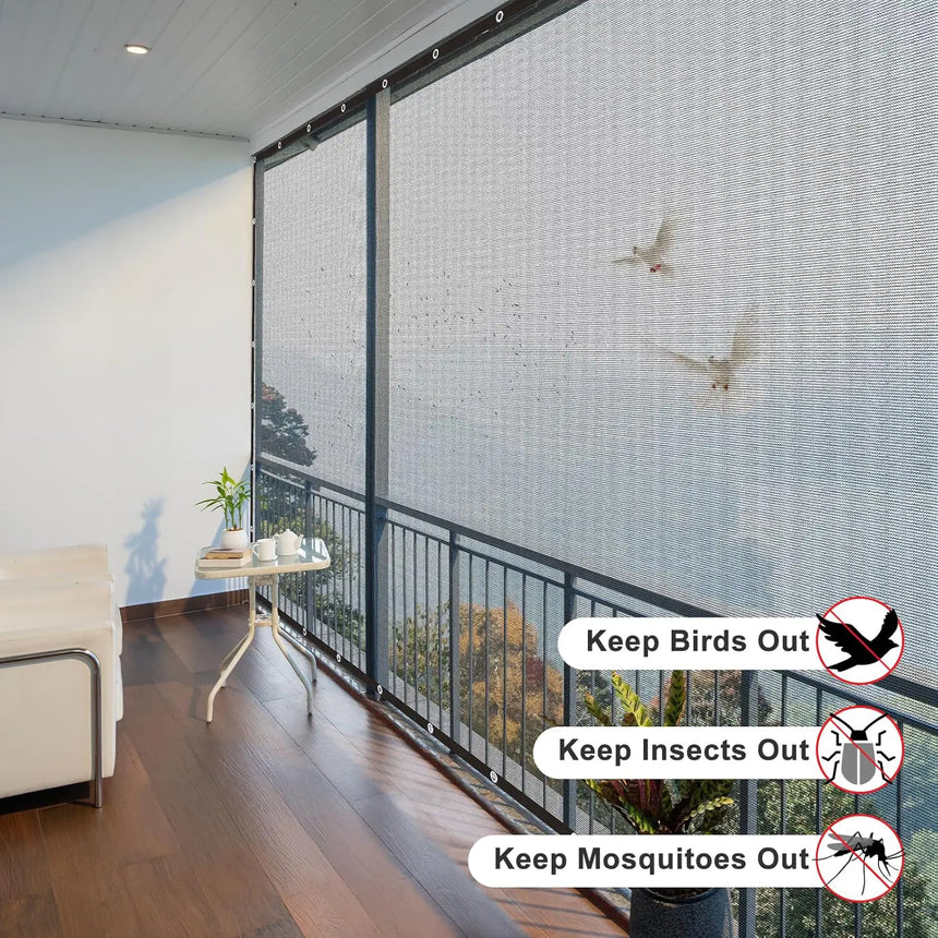 Heavy Duty Knitted Mesh Tarp