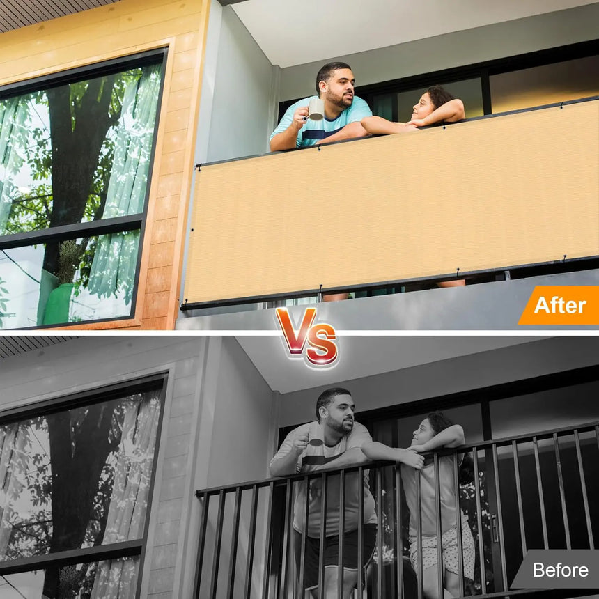 Waterproof Balcony Privacy Screen Fence