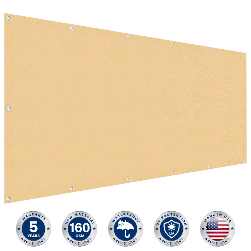 Waterproof Balcony Privacy Screen Fence