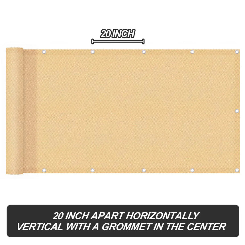 Waterproof Balcony Privacy Screen Fence