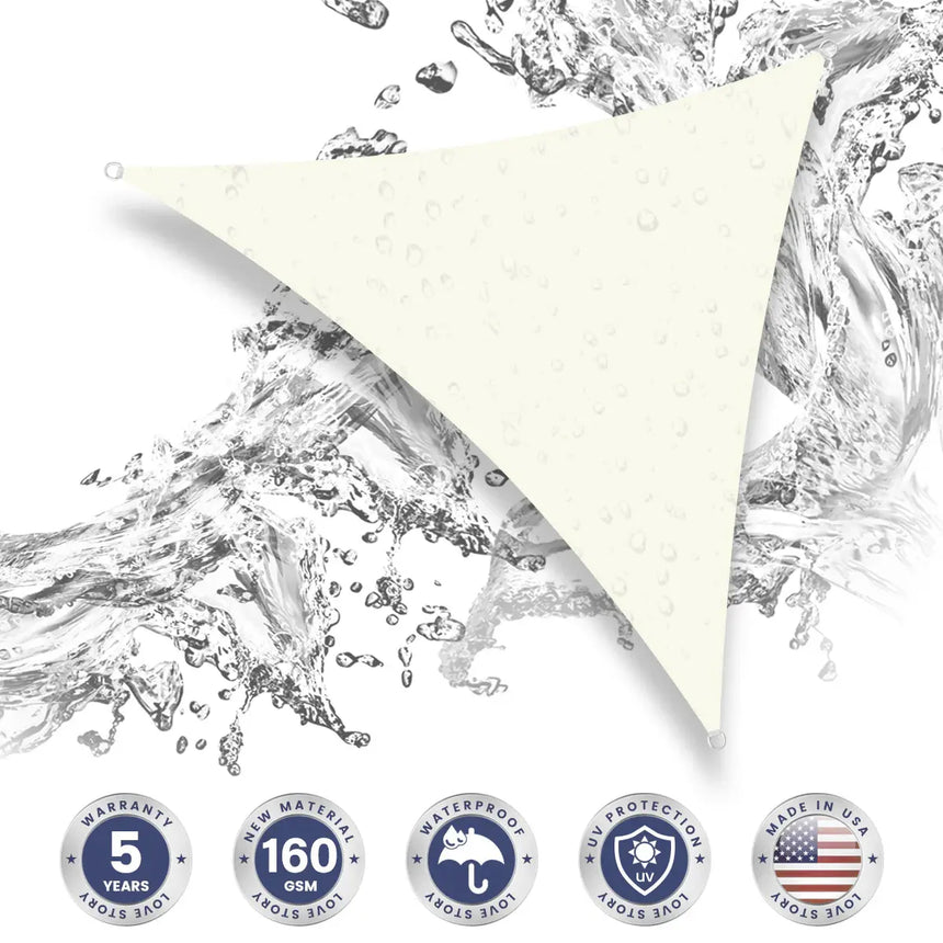 Waterproof Triangle Shade Sails