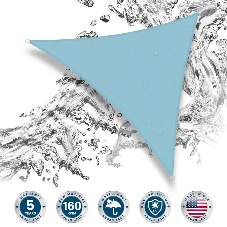 Waterproof Triangle Shade Sails