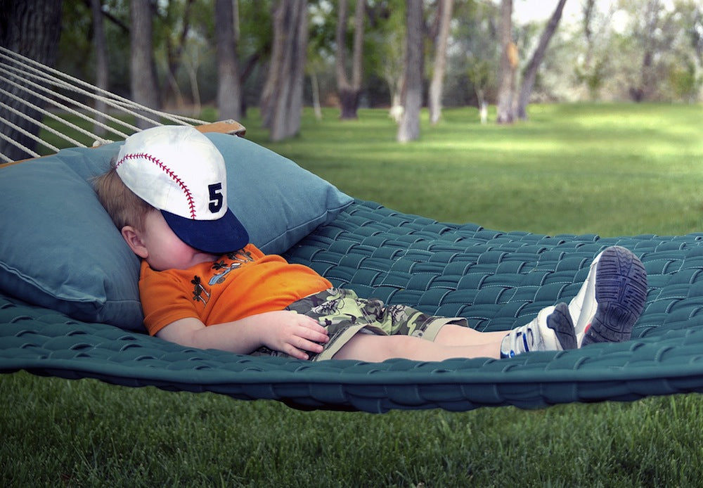 Hammock promotes deeper sleep