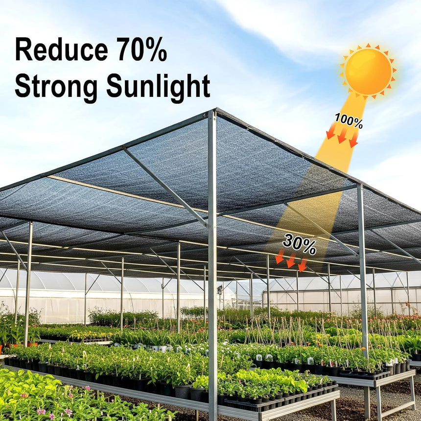 70% Blockage Shade Cloth without Grommets