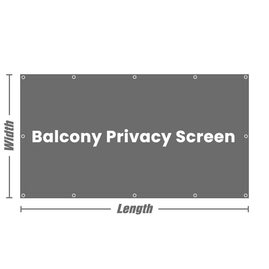 Custom-Made Balcony Privacy Screen