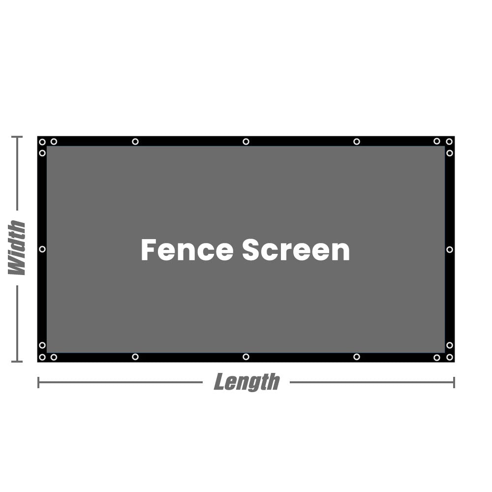 Custom-Made Fence Screen