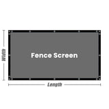 Custom-Made Fence Screen