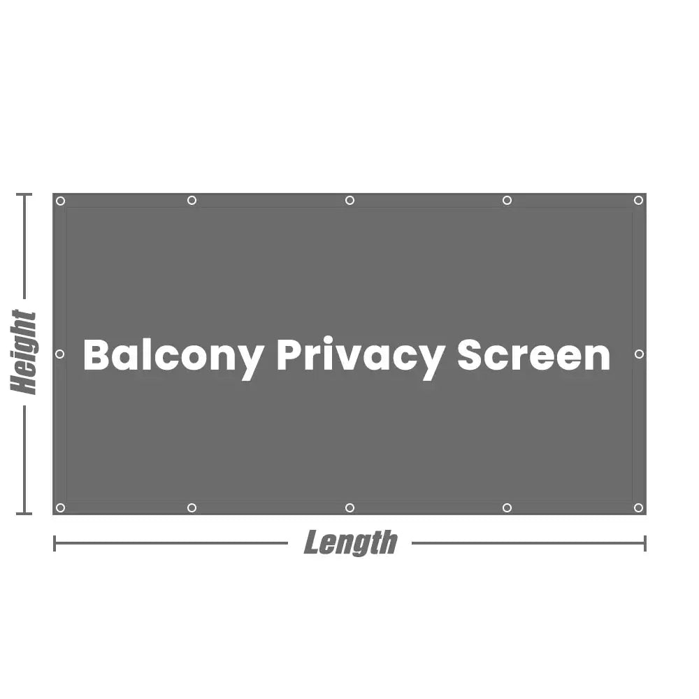 LOVE STORY Custom-Made Balcony Privacy Screen