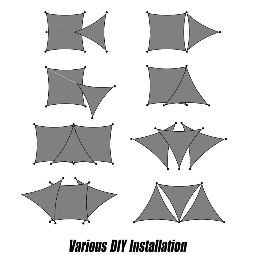 Custom-Made Shade sail-Triangle