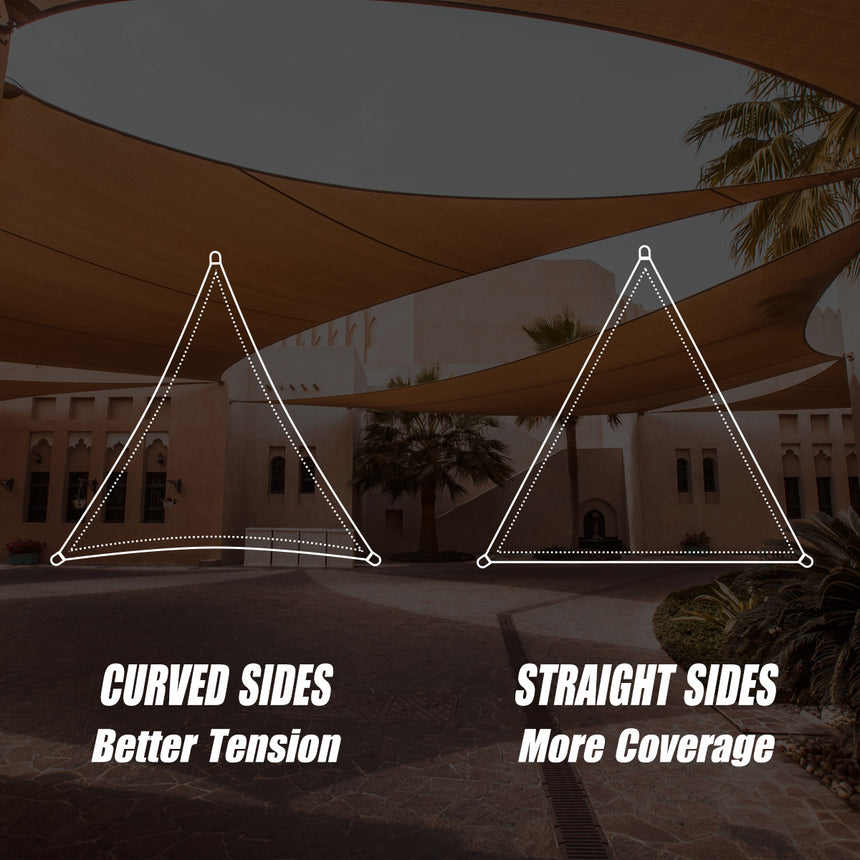 Custom-Made Shade sail-Triangle