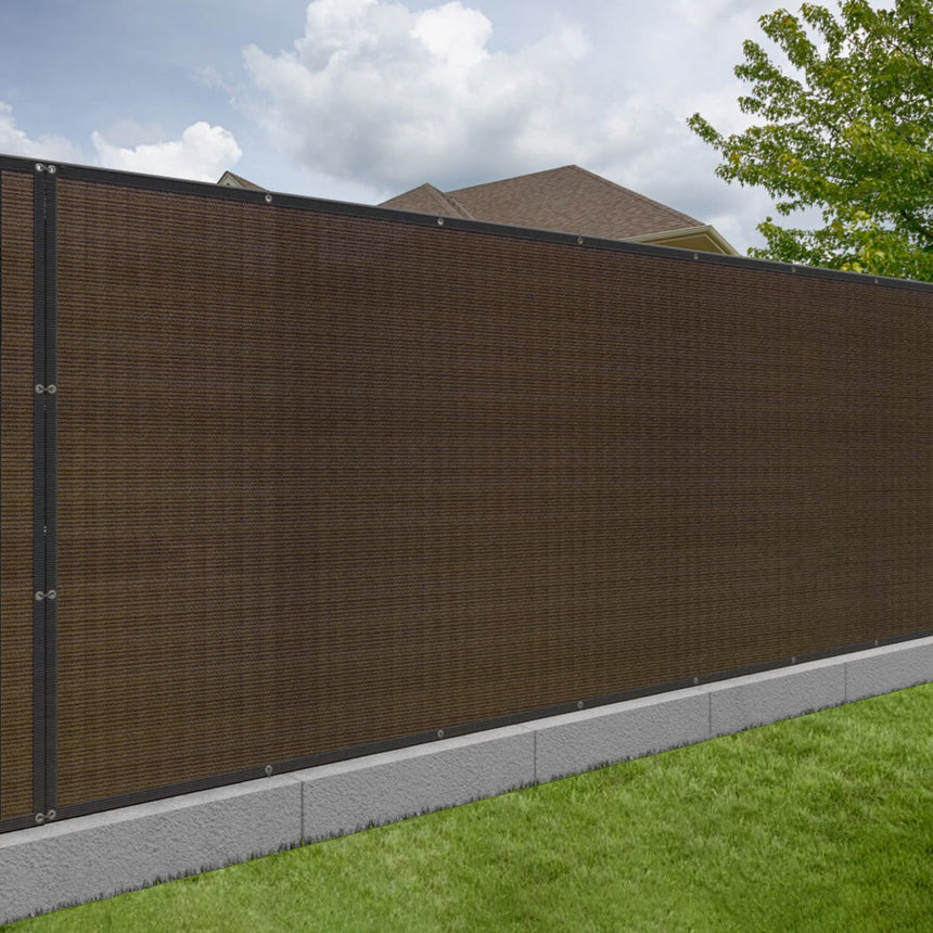 150GSM Charcoal Privacy Fence Screen