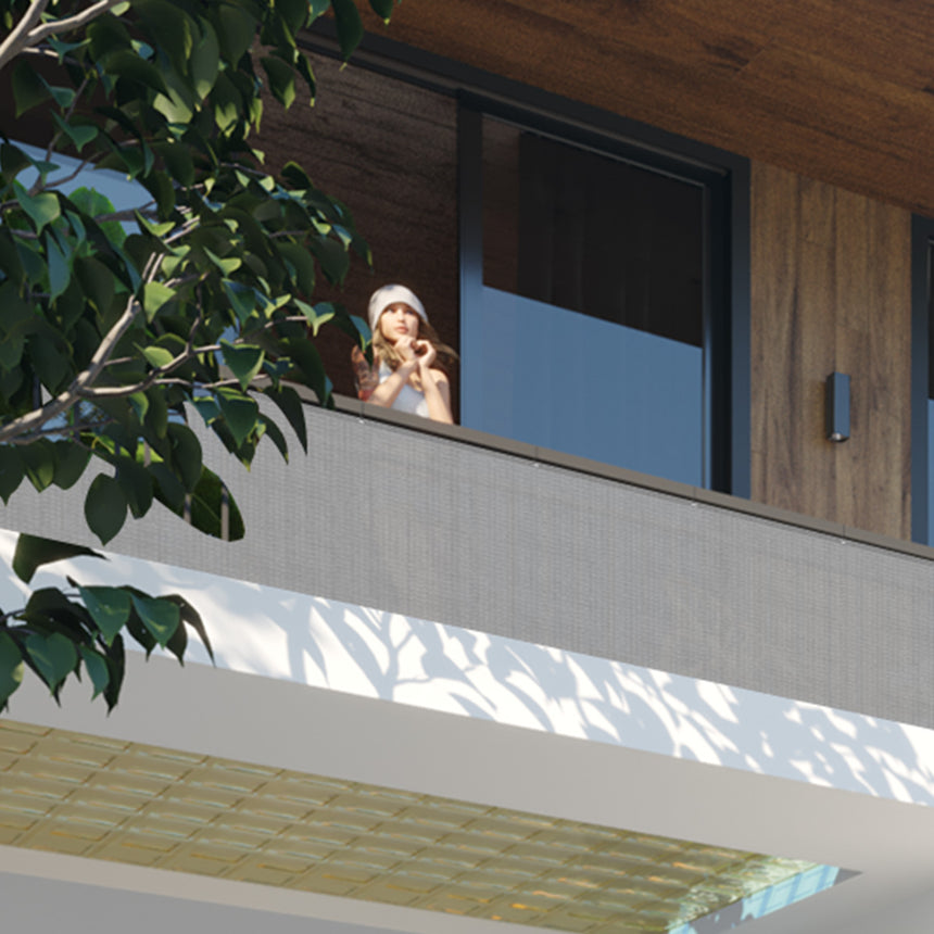 High Density Balcony Privacy Screen Fence