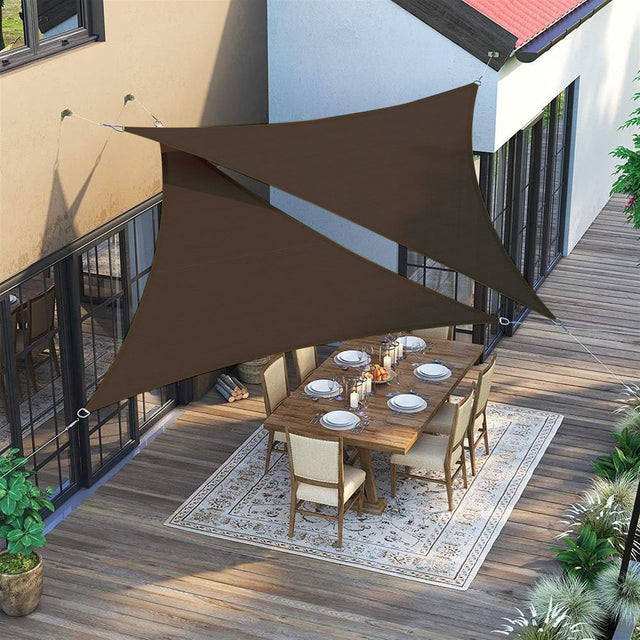 LOVE STORY Right Triangle Sun Shade Sail for Pool Patio Garden Backyard