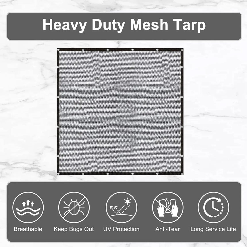 Heavy Duty Knitted Mesh Tarp