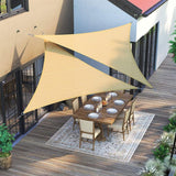 Curved Side Equilateral Triangle Sun Shade Sail